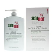 Sebamed Liquid Face & Body Wash for Sensitive and Problematic Skin 1000ml/33.8oz
