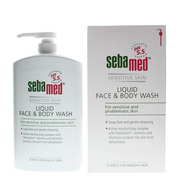 Sebamed Liquid Face & Body Wash for Sensitive and Problematic Skin