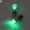 Green, variant on Women LED Light Up Rhinestone Ear Stud Earring Party Dance Xmas