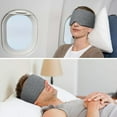 thumbnail image 3 of 100% Handmade Cotton Sleep Mask Blackout - Comfortable & Breathable Eye Mask for Sleeping Adjustable Blinder Blindfold Airplane with Travel Pouch - Best Night Companion Eyeshade for Women Men Kid, 3 of 8