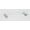 Chrome, variant on Alno A870-6-PB Royale 6" Center To Center Acrylic Bar Solid Brass Cabinet Handle / Drawer