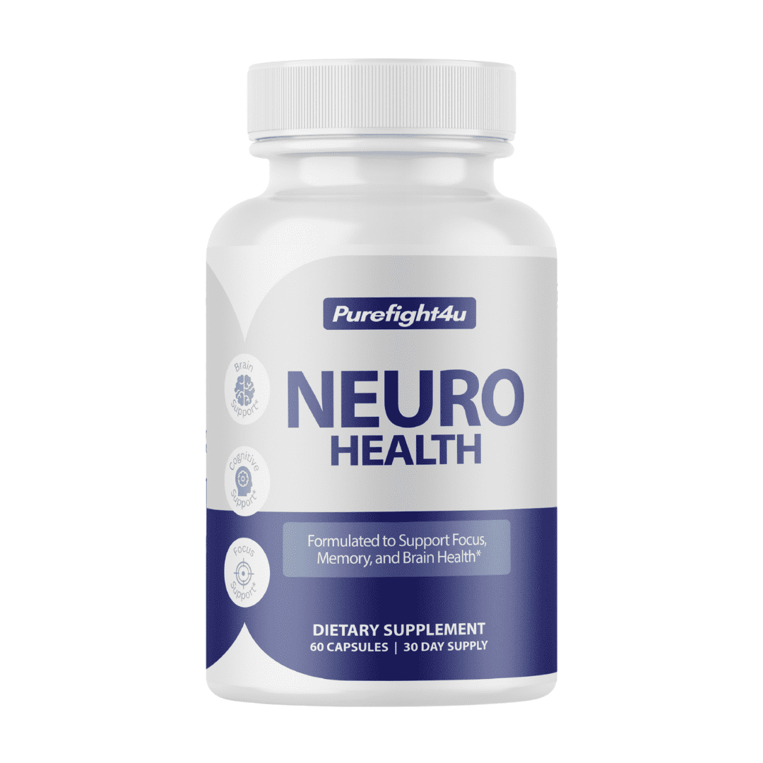PUREFIGTHT4U Neuro Health Supports Brain & Mental Clarity Supplement - 60 Capsules