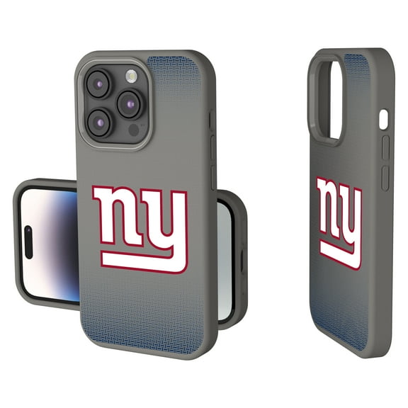 New York Giants Linen Logo iPhone Soft Touch Case