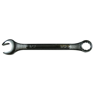 

Combination Wrench 9/16 in Opening 10-11/16 OAL 12-Point Nickel Chrome Plated Finish | Bundle of 5 Each