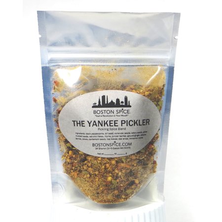 Boston Spice The Yankee Pickler Handmade Pickling Seasoning Blend Make Corned Beef Cabbage Brisket New England Boiled Dinner Pickled Vegetables 1 Cup wt. 4.3oz/124g