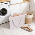 thumbnail image 6 of Coat Hanger Storage Triangle Hanger Storage Foldable Large Capacity Organizer Linen Proof With Handles For Closet Balcony Bathroom Home Textile Storage, 6 of 6