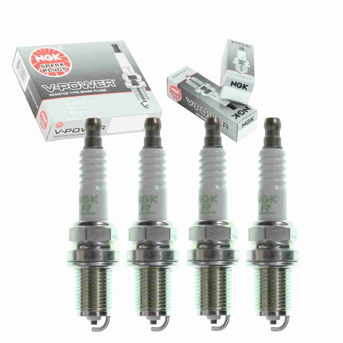 4 pc NGK 6962 VPower Spark Plugs for 0046480362 0650140600 09482
