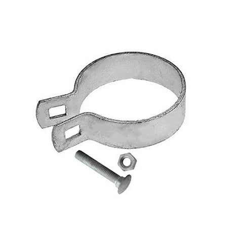 V Gard Iron Galvanized Brace Band for Chain Link Fence 1-5/8