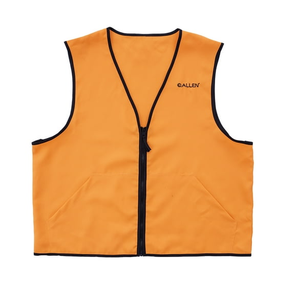 Allen Company Deluxe Safety & Hunting Vest, 2XL, Blaze Orange, Unisex