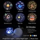 thumbnail image 3 of Luz nocturna infantil con proyector de estrellas, luz nocturna musical giratoria de 360° + control remoto, luz nocturna estrellada LED para cumpleaños, Navidad [nivel de energía A++], 3 of 5