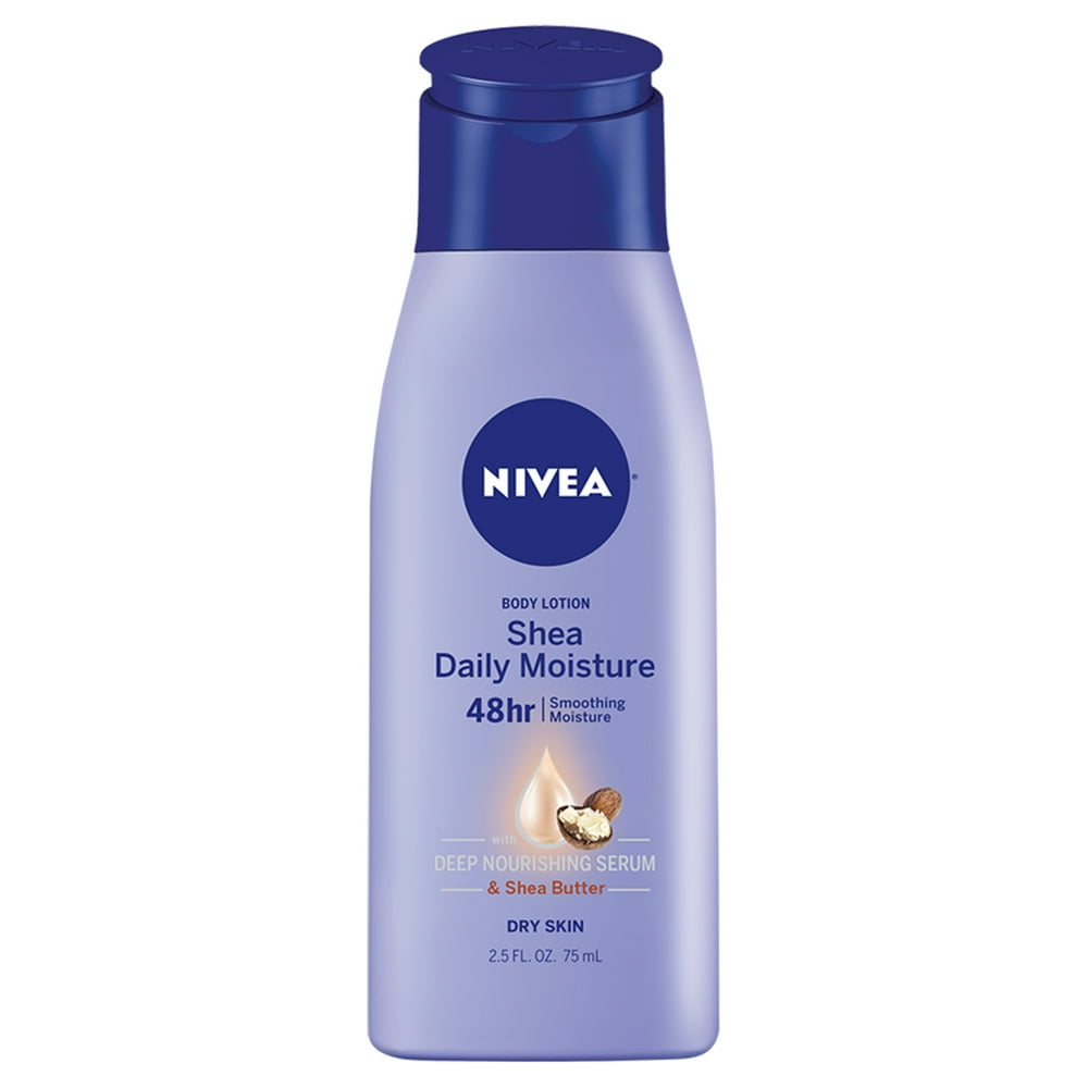 NIVEA Shea Daily Moisture Body Lotion, Dry Skin Lotion with Shea Butter
