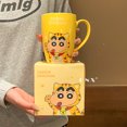 thumbnail image 3 of Taza de agua de cerámica Crayon Shin-chan, taza bonita para niños, taza de café de oficina, regalo de cumpleaños para hombres y mujeres, taza para parejas, 3 of 5