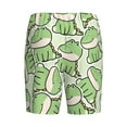thumbnail image 5 of Naloa Cute Crocodile Men's Short Pajama Pants, Lounge Comfort Shorts with Elasticized Waistband and Side Pockets - Small, 5 of 9