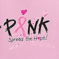 thumbnail image 6 of Wild Bobby Ribbon Pink Spread the Hope Find the Cure USA Flag Sleeve Breast Cancer Awareness Women Graphic Tee, Light Pink, X-Large, 6 of 6