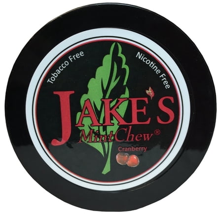 Jake's Mint Chew - Cranberry -10ct Tobacco & Nicotine Free!