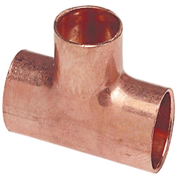 Camiseta de cobre NIBCO Mueller Streamline, 1 x 1 pulgada, Sweat Copper