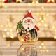 thumbnail image 2 of Navidad Luminoso Led Adorno De Madera De Papá Noel Para Decoraciones Navideñas Advancent HA043601-01, 2 of 6
