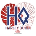thumbnail image 2 of Men's The Suicide Squad Harley Quinn Leaf Logo Graphic Tee White 2X Large, 2 of 5