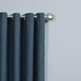thumbnail image 3 of Mainstays Faux Suede Drapery Grommet Window Curtains Panel, 3 of 6