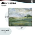 Stupell Industries Idyllic Summer Field Canvas Wall Art, design by Nan ...