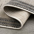 thumbnail image 5 of Bliss Rugs Bailey Transitional 8' x 10' Black and Natural Indoor Outdoor Area Rug, 5 of 8