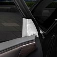 thumbnail image 5 of Cubierta de altavoz de pilar delantero de acero inoxidable para Alphard Serie 40 2023+, accesorios interiores plateados, 5 of 5