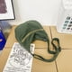 thumbnail image 1 of Bolso bandolera de lona para mujer Bolso bandolera simple Moda para viajes Trabajo (Verde), 1 of 8