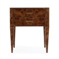 thumbnail image 4 of Butler Specialty Company Kai 2 Drawer Burl Wood End Table - Light Brown, 4 of 9