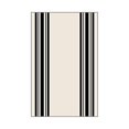 thumbnail image 2 of Aunt Marthas Torchons, Rayures Chevrons Noirs, 2 of 3