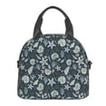 thumbnail image 2 of Goofa Sea Shells 1 Pattern Lunch Bag ,Insulated Lunch Box, Small Leakproof Cooler Food Lunch Containers Reusable High Capacity Lunch Tote Bags, 2 of 8