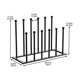 thumbnail image 2 of Free Standing Shoe Racks Black Metal Boot Rack, For Dorm Room,closet,patio Outdoor, For 6 Pairs, 2 of 5