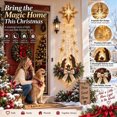 thumbnail image 2 of Bethlehem Star of Faith Lighted Nativity Wall Decor, LED Christmas Wall Hanging with Holy Family Scene and Warm Lights for Home, Fireplace and Entryway, 2 of 9