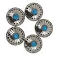 thumbnail image 1 of Rongfmy 5pcs NO-SEW Metal Tack Snap Studs Buttons Snap Fasteners Leather Jeans Buttons 4, 1 of 9
