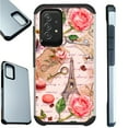 thumbnail image 1 of Compatible with Samsung Galaxy A72 5G Hybrid Fusion Guard Phone Case Cover (Paris Rose), 1 of 1