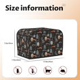 thumbnail image 5 of Daiia Fox In The Forest Pattern 2 slice Toaster Cover, Toaster Appliance Dust-proof Cover For Kitchen Small Appliance Dust Cover and Fingerprint Protection, 5 of 7