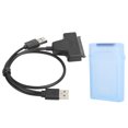 thumbnail image 3 of Hard Disk Cable, Stable 480Mbps USB 2.0 ABS  Box  For 2.5in  HDD SSD White,Gray,Blue,Red,Green, 3 of 8