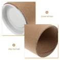 thumbnail image 3 of Homoyoyo 1Pcs Paper Cardboard Tube Crafting Tube Khaki Round for Handicraft Enthusiasts, 3 of 8