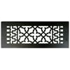 Acorn GL2BG Cast Iron Air Register - Black