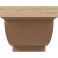 thumbnail image 2 of 10"W x 20"D x 10"H Wide Alpine Rough Cedar Woodgrain TimberThane Corbel, Primed Tan, 2 of 6