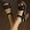 Black, variant on Women's Chunky Platform High Heels Ankle Strap Block Heel Sandals Beige 6