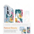 thumbnail image 2 of Compatible with iPhone 13 Pro Case 6.1 Inch , Flower Clear TPU Slim Bumper Shockproof Protective Soft Floden Lite Series Phone Case Cover（001）, 2 of 5