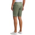 thumbnail image 3 of Pantalones cortos de vestir para hombres INSPIRE CHIC, con frente plano, ligeros, formales de verano, con bolsillo, 34 verde, 3 of 5