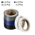 thumbnail image 3 of Uxcell 26Ft Tennis Racket Badminton Racquet Grip Finishing Tapes, Grey/Black/White/Blue 8 Pack, 3 of 6