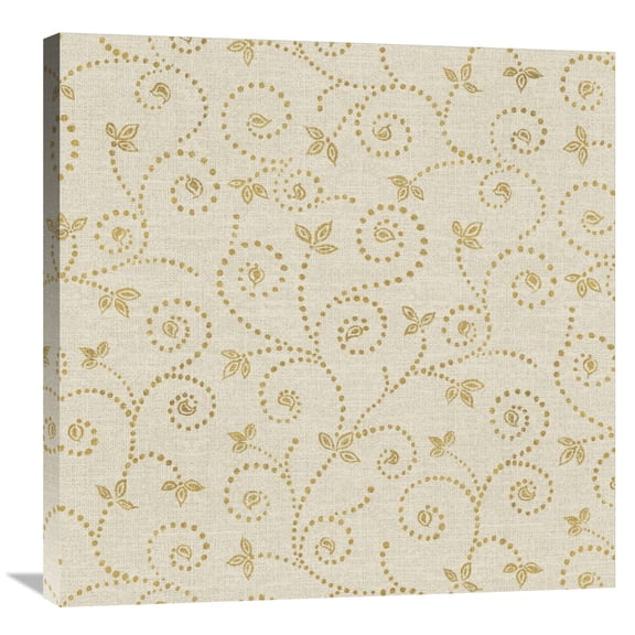 Global Gallery Daphne Brissonnet 'Batik Patterns V' Canvas Wall Art