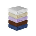 thumbnail image 2 of Master Massage Dignity & Luxury Microfiber Table Cover Set 2 Piece Set Dark Chocolate - Machine Washable, 2 of 2