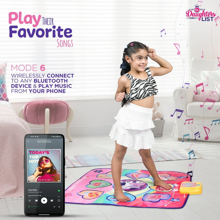  Klevly Unicorn Dance Mat for Kids Ages 6+, Plays 5 Levels & 5  Songs, Unicorn Gifts for 6 Year Old Girl, Toys for Girls