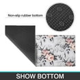 thumbnail image 6 of Pioneer Flower Floral Print Pattern Kitchen Rugs Sets Of 2,Anti Fatigue Kitchen Mat Rugs Non Slip Washable,Decorative Kitchen Floor Mats for Kitchen,Sink,Laundry,17"x30"+17"x47", 6 of 7