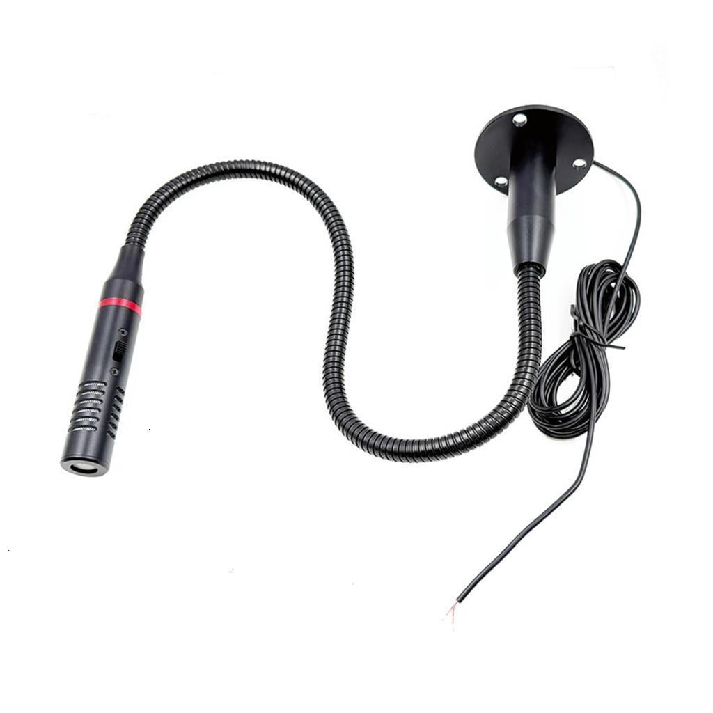 Omnidirectional Desktop Microphone With Metal Arm Easy Setup Plug Play Compatible Laptop Devices