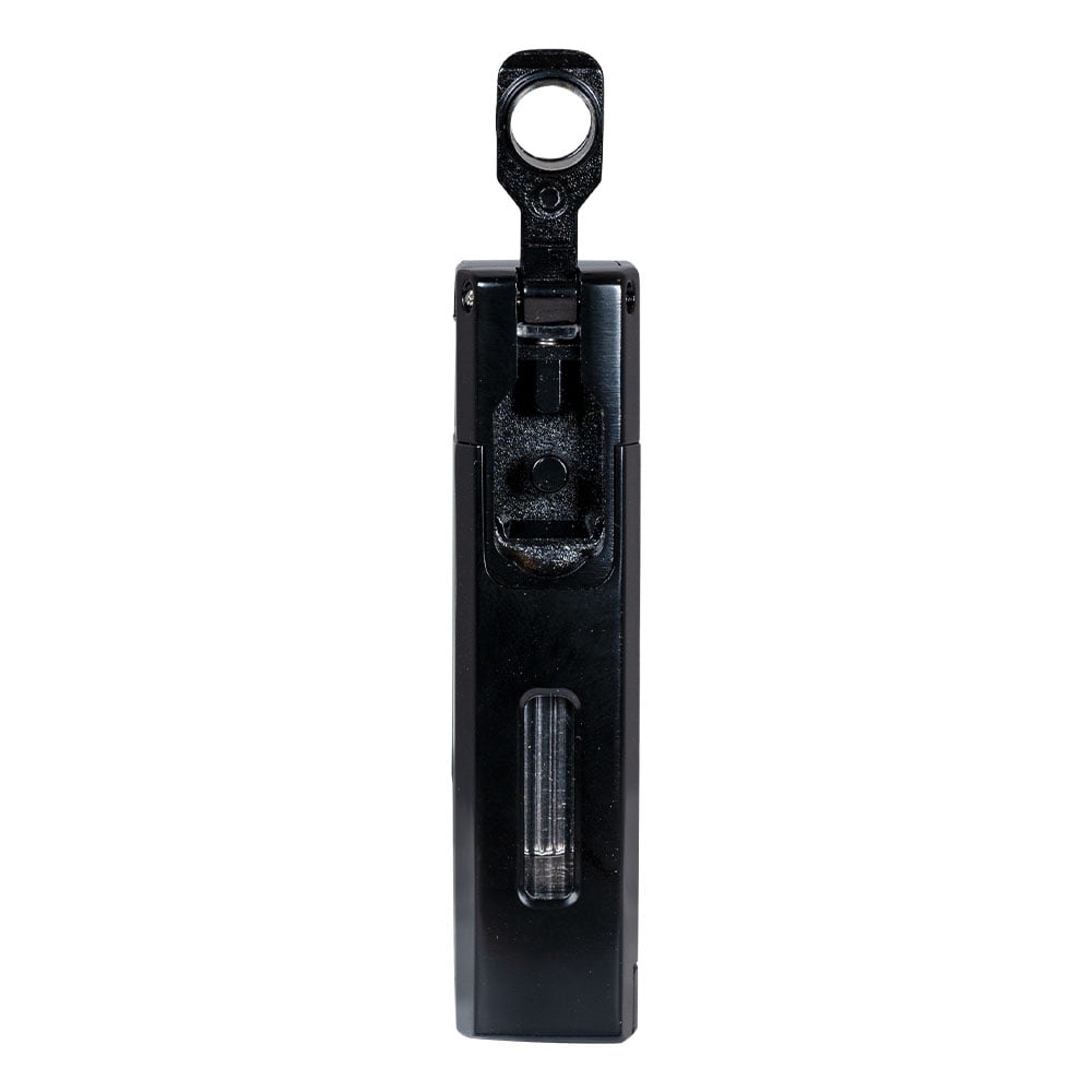 Lotus Excalibur Double Torch Lighter with 2 Cutters - Black