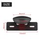thumbnail image 3 of Motorcycle LED Rear Brake Tail Light Stop License Plate Lights for Cafe Racer Smoke, 3 of 4